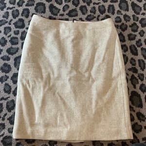 NWT JCrew Wool Blend Pencil Shirt